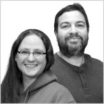 Shannon and Robert Mitchell headshots.
