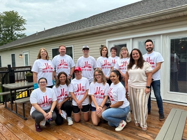 Diamond team at United Way Day of Caring